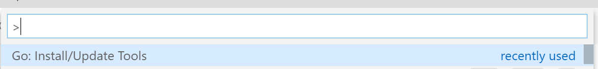 Install Go Tools